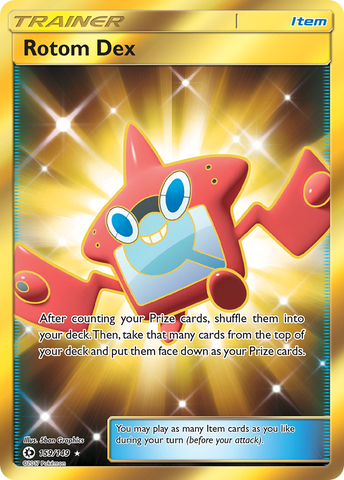 Rotom Dex (159/149) [Sun &amp; Moon: Base Set] 