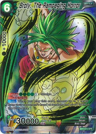 Broly, The Rampaging Horror (SPR) (BT1-073) [Galactic Battle] 