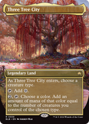Three Tree City (Borderless) (0339) [Bloomburrow] 