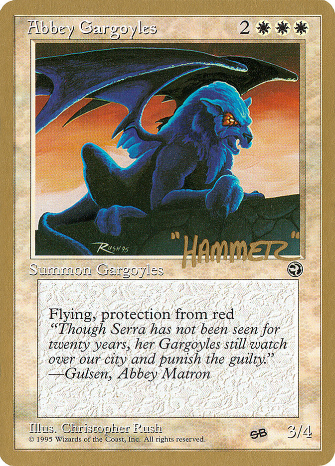 Abbey Gargoyles (Shawn "Hammer" Regnier) (SB) [Pro Tour Collector Set] 