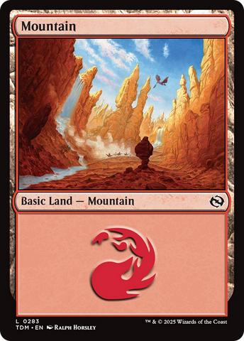 Mountain (0283) [Tarkir: Dragonstorm] 