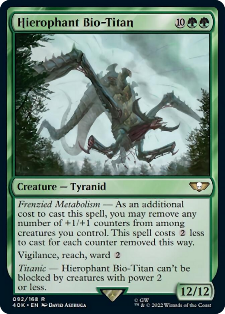 Hierophant Bio-Titan (Surge Foil) [Warhammer 40,000] 