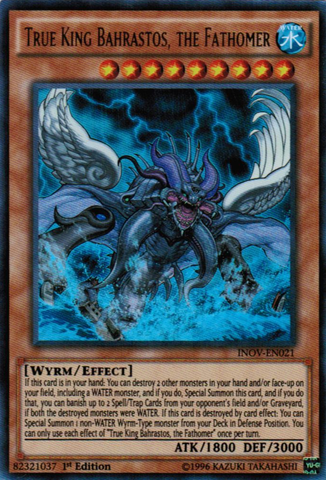 True King Bahrastos, the Fathomer [INOV-EN021] Ultra Rare 