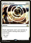 Sphinx's Decree [Rivals of Ixalan Prerelease Promos] 