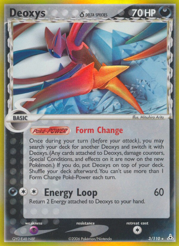 Deoxys (3/110) (Delta Species) [EX: Holon Phantoms] 