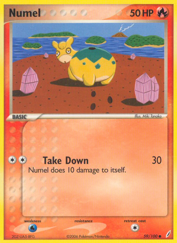 Numel (59/100) [EX: Crystal Guardians] 