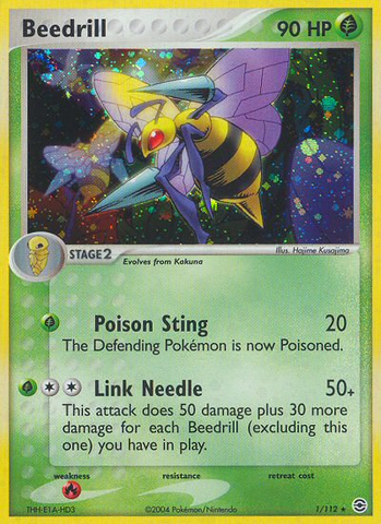 Beedrill (1/112) [EX: FireRed &amp; LeafGreen] 