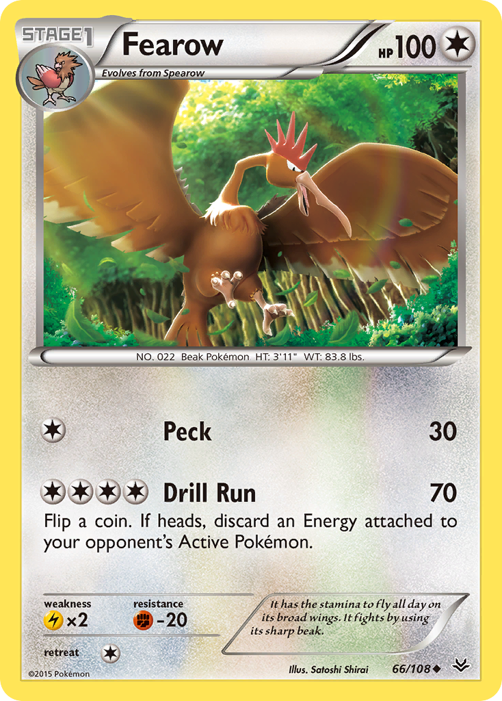Fearow (66/108) [XY: Roaring Skies] 