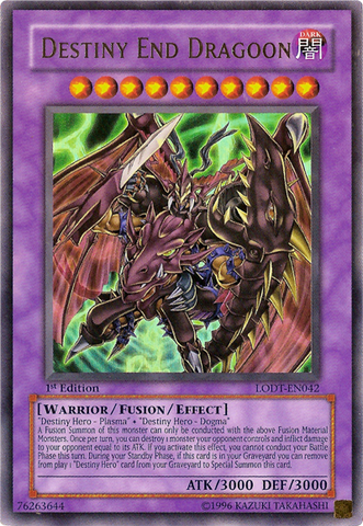 Destiny End Dragoon [LODT-EN042] Ultra Rare 
