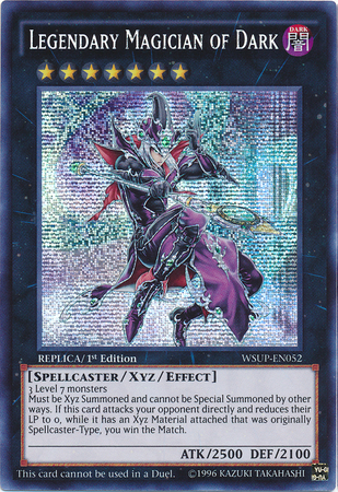 Legendary Magician of Dark [WSUP-EN052] Secret Rare 