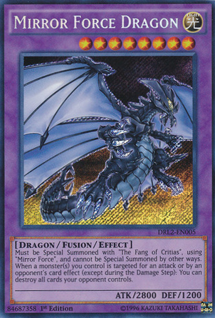 Mirror Force Dragon [DRL2-EN005] Secret Rare 
