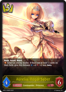 Aurelia, Regal Saber (BP01-028EN) [Advent of Genesis] 