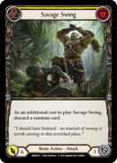Savage Swing (Yellow) [RNR016-C] (Rhinar Hero Deck) 1st Edition Normal 