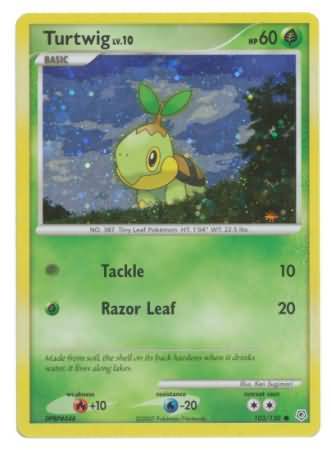 Turtwig (103/130) (Cosmos Holofoil) [Diamond &amp; Pearl: Base Set] 