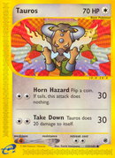 Tauros (133/165) [Expedition: Base Set] 
