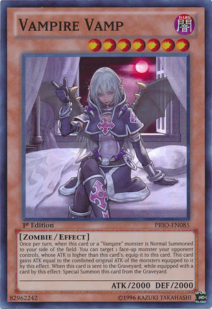 Vampire Vamp [PRIO-EN085] Super Rare 