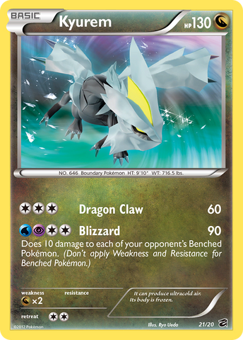 Kyurem (21/20) [Black &amp; White: Dragon Vault] 
