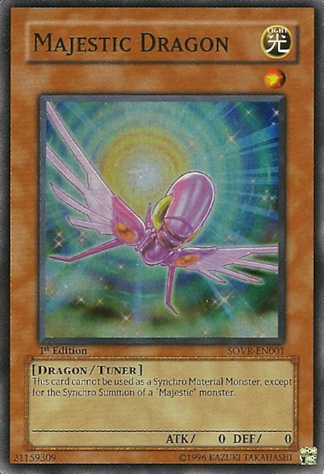 Majestic Dragon [SOVR-EN001] Super Rare 