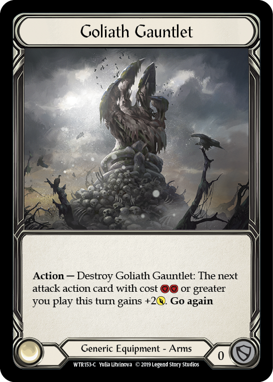 Goliath Gauntlet [WTR153-C] (Welcome to Rathe) Alpha Print Normal 