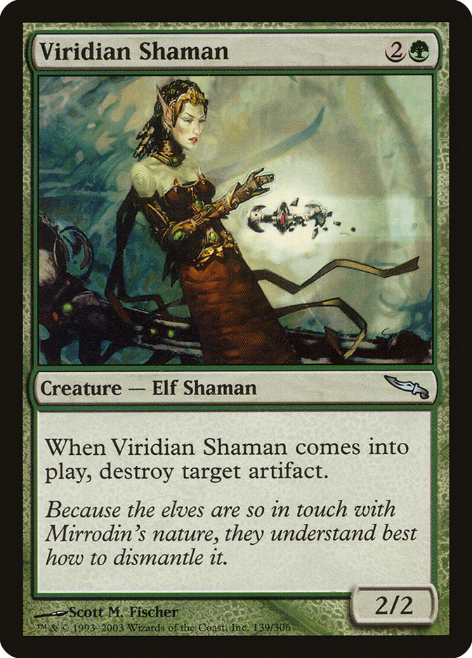 Viridian Shaman [Mirrodin] 