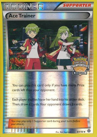 Ace Trainer (69/98) (Regional Championship Promo) [XY: Ancient Origins] 