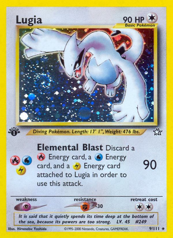 Lugia (9/111) [Neo Genesis 1st Edition] 