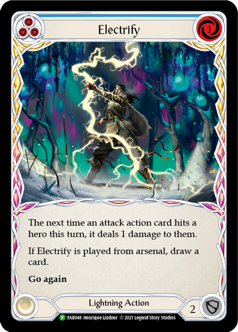 Electrify [FAB048] (Promo) Rainbow Foil 