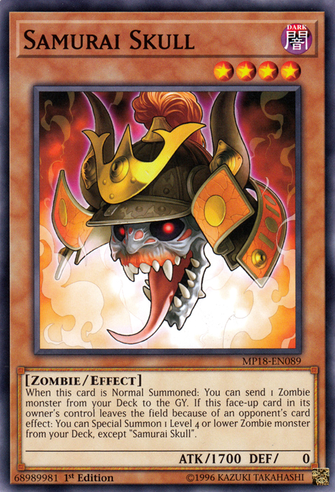 Samurai Skull [MP18-EN089] Common 