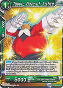 Toppo, Gaze of Justice (BT9-046) [Universal Onslaught] 