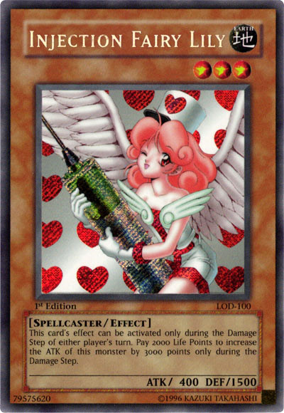 Fairy Lily Injection [LOD-100] Secret Rare 