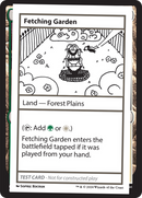 Fetching Garden [Mystery Booster 2 Playtest Cards] 