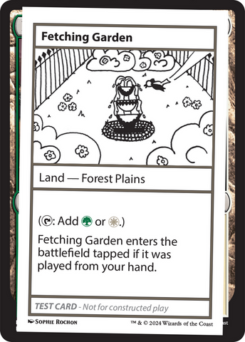 Fetching Garden [Mystery Booster 2 Playtest Cards] 