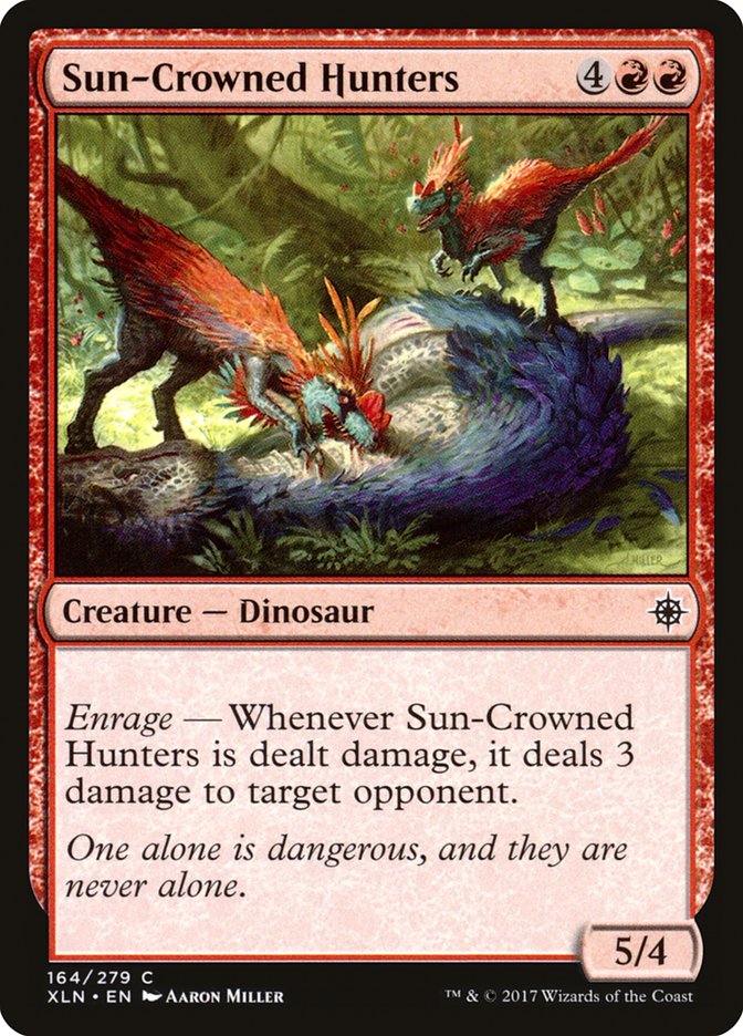 Sun-Crowned Hunters [Ixalan] 