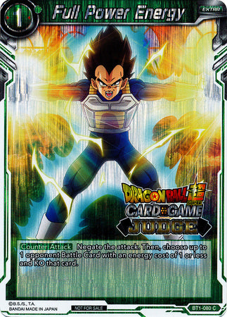 Full Power Energy (BT1-080) [Judge Promotion Cards] 