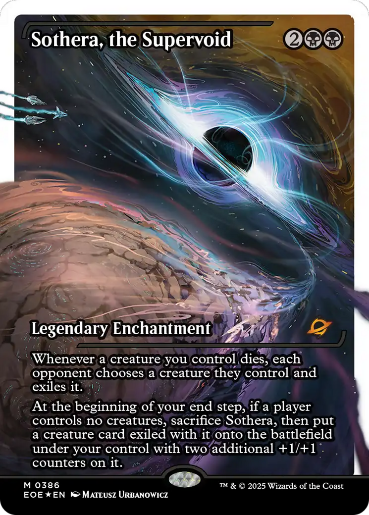 Sothera, the Supervoid (Fracture Foil) [Edge of Eternities] 