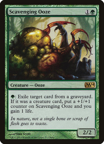 Scavenging Ooze (Duels of the Planeswalkers Promos) [Duels of the Planeswalkers Promos 2013] 