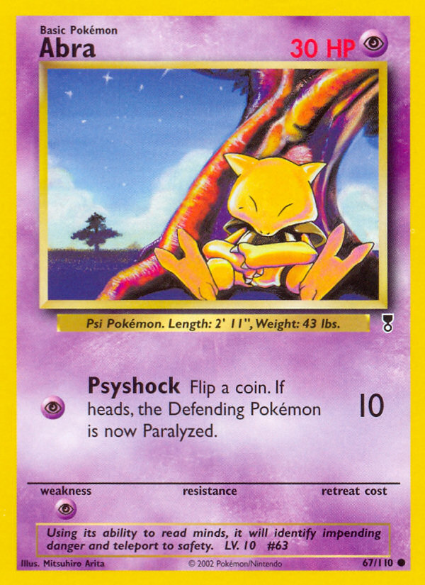 Abra (67/110) [Legendary Collection] 