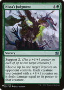 Nissa's Judgment [The List Reprints] 