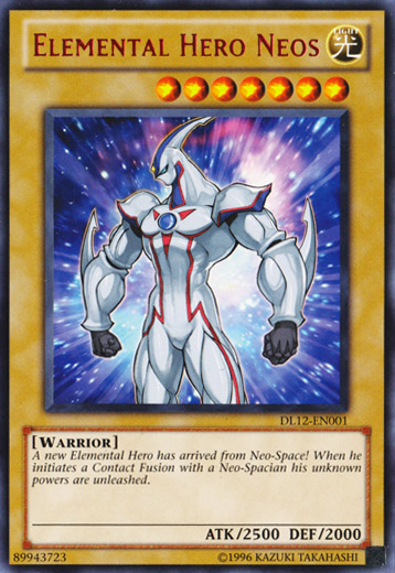 Elemental Hero Neos (Red) [DL12-EN001] Rare 