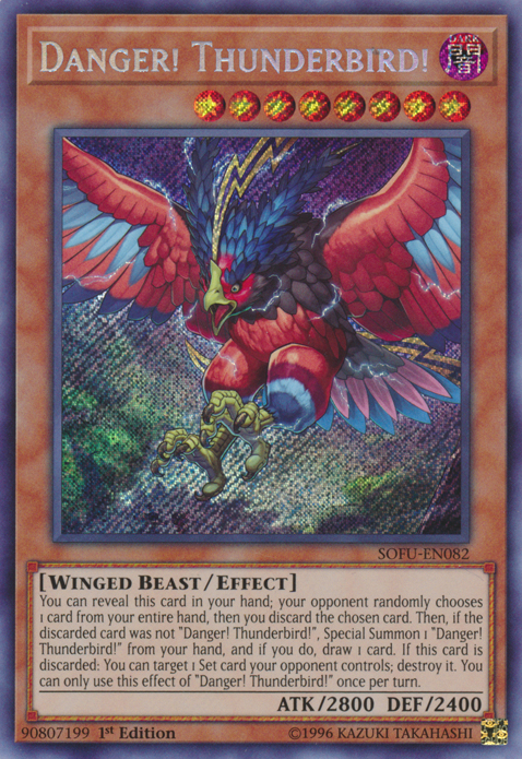 Hazard! Thunderbird! [SOFU-EN082] Secret Rare 