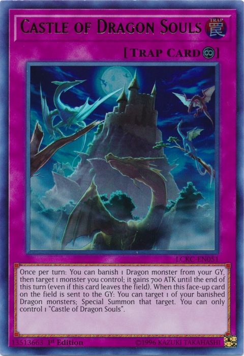 Castle of Dragon Souls [LCKC-EN051] Ultra Rare 