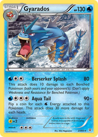 Gyarados (23/83) [XY: Generations] 
