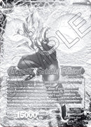 Son Goku &amp; Vegeta // Gogeta, Fateful Fusion (2021 Championship Top 16) (Metal Silver Foil) (BT12-122) [Tournament Promotion Cards] 