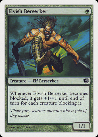 Elvish Berserker [Ninth Edition] 