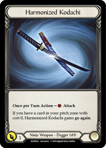 Harmonized Kodachi (Reverse) [KSU004-C] (Katsu Hero Deck) 1st Edition Normal 
