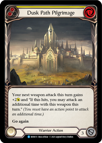 Dusk Path Pilgrimage (Yellow) [MON111] (Monarch) 1st Edition Normal 