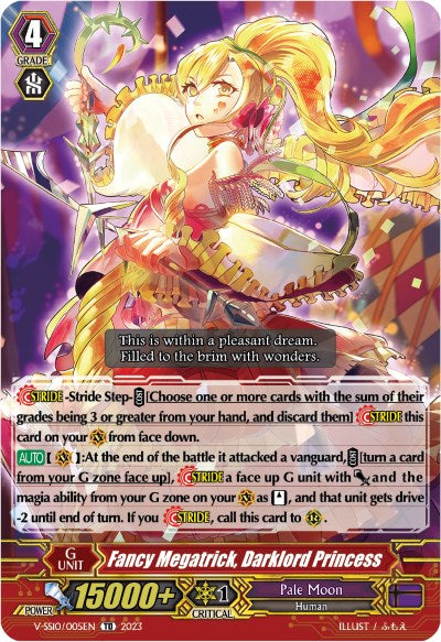 Fancy Megatrick, Darklord Princess (V-SS10/005EN) [Premium Battle Deckset 2023]