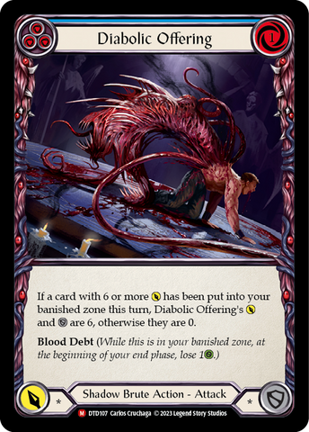 Diabolic Offering [DTD107] (Dusk Till Dawn) Rainbow Foil 