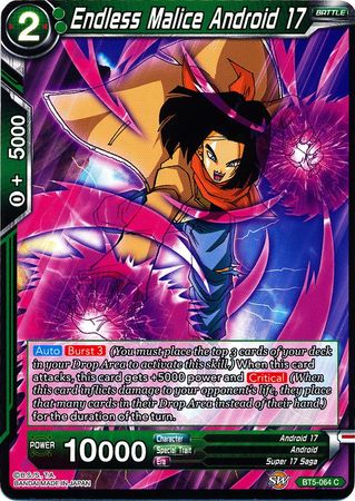 Endless Malice Android 17 (BT5-064) [Miraculous Revival] 