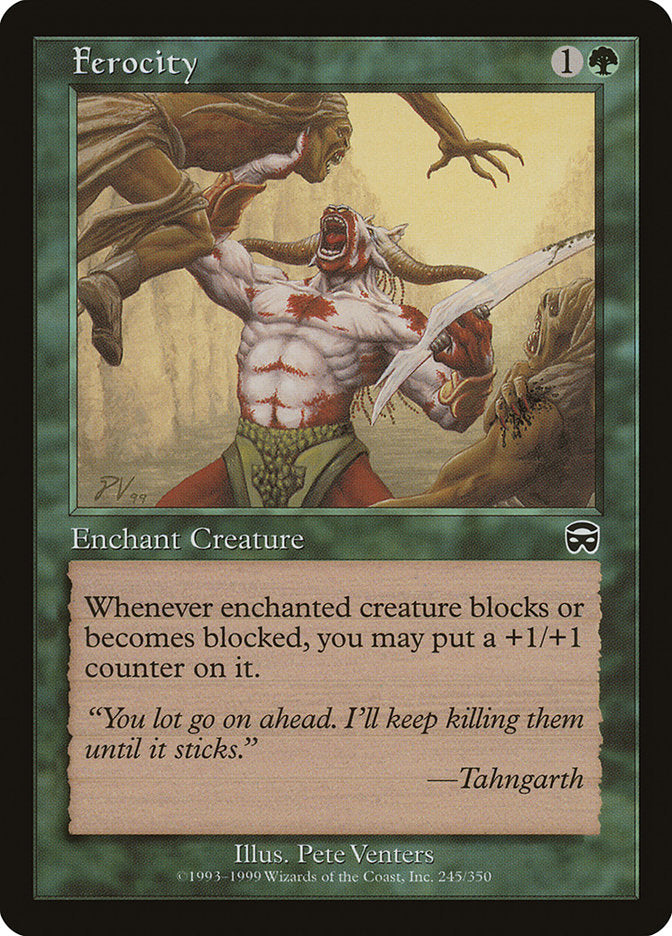 Ferocity [Mercadian Masques] 